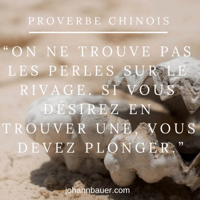 L'expérience est un peigne pour les [] - Proverbes chinois